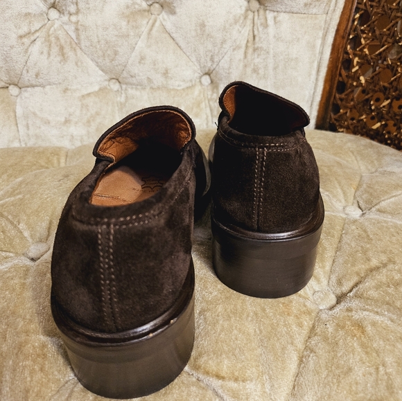 Authentic Gucci Suede leather loafers - Picture 5 of 12